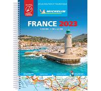 France. Atlas routier et touristique 2023. Ediz. a spirale: Tourist & Motoring Atlas Laminated A4 spiral (Atlas France)