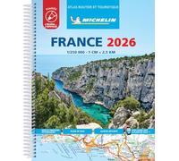 France. Atlas routier et touristique 2026 1:250.000. Ediz. plastificata (Gli atlanti stradali)