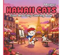 France Cats Coloring Book For Adults And Teens Kids