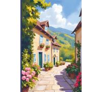 France Countryside Travel Journal: A lined 6x9 notebook to write about your French European Vacation