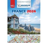 Michelin – France Essential 2024 – Atlas turístico y de carreteras (Atlas France)