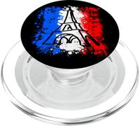 France Flag Shirt Eiffel Tower T Shirt Gift Paris French PopSockets PopGrip para MagSafe