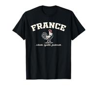 France Gallic Rooster Vintage French Souvenir Camiseta