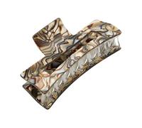 France Luxe Large Cutout Rectangle Jaw - Onyx by France Luxe
