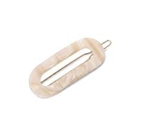 France Luxe Mini Oval on Tige Boule Barrette - Alba by France Luxe