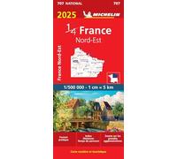 France Nord-Est 1:500.000: Map: 707 (Mapas National)