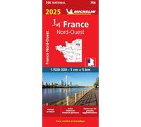 France Nord-Ouest 1:500.000: Map: 706 (Mapas National)