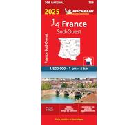 France Sud-Ouest 1:500.000: Map: 708 (Mapas National)