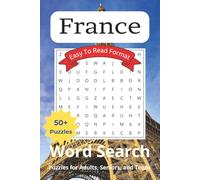 France Word Search Puzzle Book: Word Searches with Easy to Read Print about French, Paris, Europe, and More | 6x9 inches, 110 pages | 50+ Puzzles... ... Holidays and Fun Times (Europe Countries)