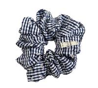 Francés Floral Bordado Locura Para Mujeres Tejido Suave Lazos para el Cabello Elegante Accesorios para el Cabello Soporte De Cola Ornamento