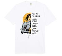 Francés No Tengo Miedo de nacer para Hacer Esta Juana de Arco Comfort Colors Adult Heavyweight T-Shirt