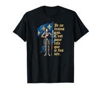 Francés No Tengo Miedo. Nací para Hacer Esto. Juana de Arco Camiseta