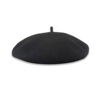 Francés Sombrero parisino mujer hombre, boinas gorras, gorro francés clásico gorro de artista moderno sombrero de pintor Beret Hat elegante boina gorras para verano, invierno, negro