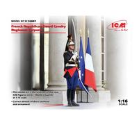 Francesa Republicano Guard Cavalry Regiment Corporalmaquette Figura Francesa C .