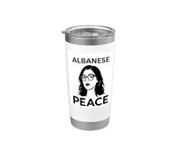 Francesca Albanese Paz Vaso térmico de acero inoxidable de doble pared