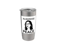 Francesca Albanese Paz Vaso térmico de acero inoxidable de doble pared