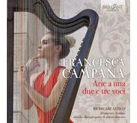 Francesca Campa Francesca Campana: Arie a Una Due E Tre V (CD) (Importación USA)
