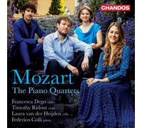 Francesca Dego ,Timothy Ridout, Laura Van Der Heijden - Mozart: The Piso Quart