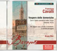Francesco Caval Francesco Cavalli: Vespero Delle Domenic (CD) (Importación USA)