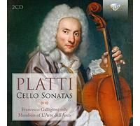 Francesco galligioni, members of l´arte dell´arco - PLATTI: Cello Sonatas