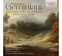Anna Kaiser/Hwa-Jeong Lee y otros – Geminiani: Music for Violin & B.C.