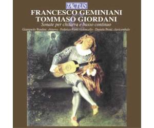 Francesco Gemin Francesco Geminiani/Tommaso Giordani: Son (CD) (Importación USA)