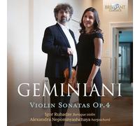 Francesco Geminiani Geminiani: Violin Sonatas, Op. 4 (CD) (Importación USA)