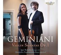 Francesco Geminiani : Sonates pour violon, op. 1. Ruhadze, Nepomnyashchaya.