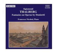 Francesco Nicolo THALBERG: Fantasies on Operas by Donizet (CD) (Importación USA)
