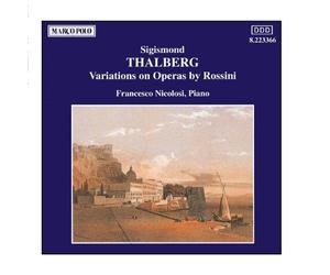 Francesco Nicolo THALBERG: Variations on Operas by Rossi (CD) (Importación USA)