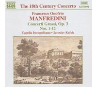 Francesco Onofrio Manfr CONCERTI GROSSI OPUS 3 - NOS. 1 (CD) (Importación USA)