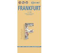 Fráncfort del Meno 1:12.000: Frankfurt, Frankfurt Centre, Greater Frankfurt (Borch Map)
