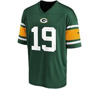 Franchise - Camiseta de malla de poliéster para aficionados - Green Bay Packers - M, Grün/Gelb