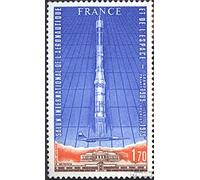 Francia 2157 (Completa.edición.) Nuevo con Goma Original ** MNH 1979 Correo aéreo (Sellos para los coleccionistas) El Espacio