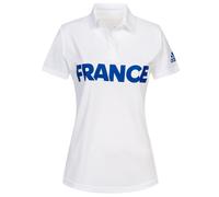 Francia Adidas Condivo Classic Mujer Baloncesto Polo BQ4442 Blanco Nuevo