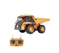 (Francia-amarillo) Camión volquete RC 1/24 2,4 GHz 9 canales Camión de construcción RC Vehículos de