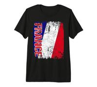 Francia Bandera | Hombres Mujeres Niños Francia Camiseta Premium