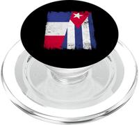 Francia Cuba Media Bandera Patrimonio Cubano Francés PopSockets PopGrip para MagSafe