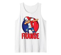 Francia Dabbing Boy Bandera Francesa Camiseta sin Mangas