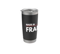 Francia Francés País de nacimiento Made In Vaso térmico de acero inoxidable de doble pared
