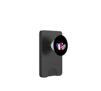 Francia Liberia Amor Corazón Francés Liberiano Doble Bandera PopSockets PopWallet para MagSafe