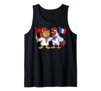 Francia Marruecos Bandera marroquí francesas Marruecos Camiseta sin Mangas