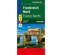 Francia nord 1:500.000: 1:500,000 scale road map of Northern France inc. part of Southern England: AK 0405 (Auto karte)