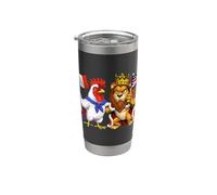 Francia Reino Unido Inglaterra Francesa Británica Inglés Vaso térmico de acero inoxidable de doble pared