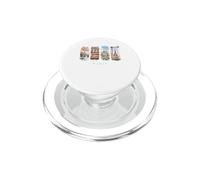 Francia Torre Eiffel, cafés y Montmartre - Vacaciones en París PopSockets PopGrip para MagSafe