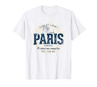 Francia Vacaciones Recuerdo Vintage París Camiseta