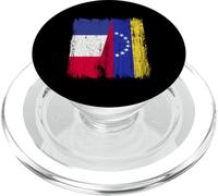 Francia Venezuela Media Bandera Francesa Venezolana Jersey PopSockets PopGrip para MagSafe