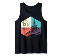 Francia y City Trip a París Camiseta sin Mangas