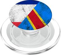 Francia y República Democrática del Congo - Congoleño francés PopSockets PopGrip para MagSafe
