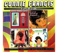 Francis, Connie - 4 LPs on 2 CDs (Greatest American Waltzes / New Kind of Connie / Movie Greats of the 60s / Kids Next Door (2 CD)